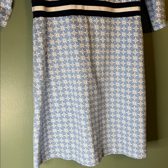 Draper James Honeycomb Persley Dress, Blue Multi, Medium - Picture 5 of 10